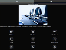 Tablet Screenshot of 4cablex.com